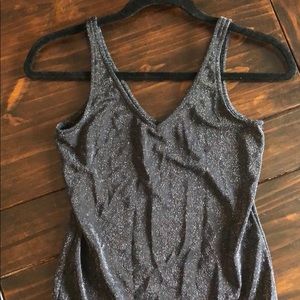 Dark Charcoal with sparkle bodysuit